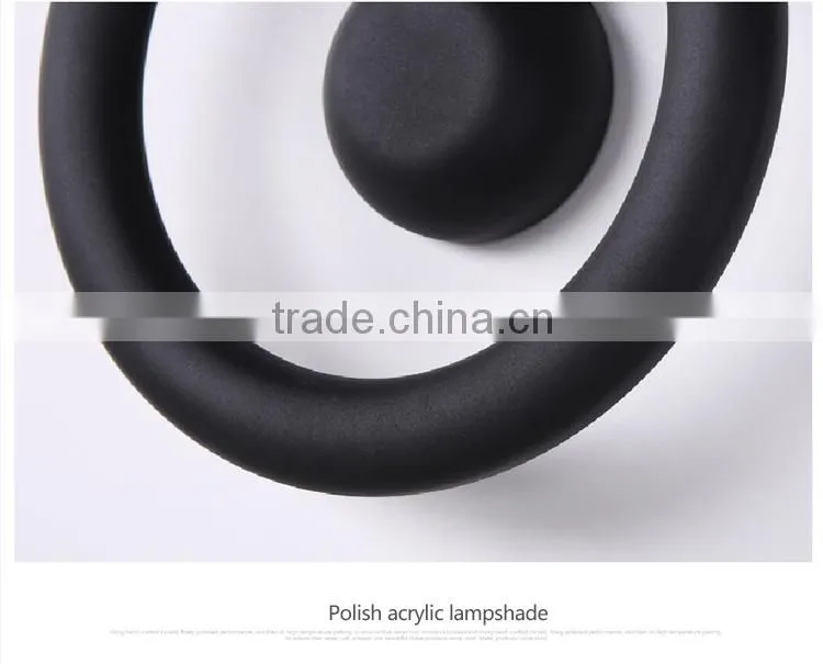 2015 New Arrival SMD5730 Round Wall Light 240V Acrylic Wall Lamps