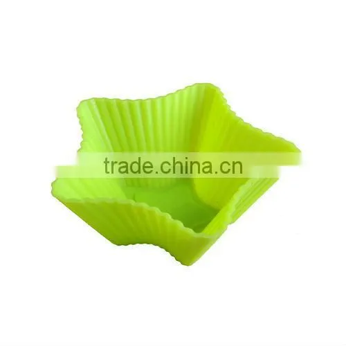 Hot Wholesale Star Shaped Silicone Cake Mould for Baking