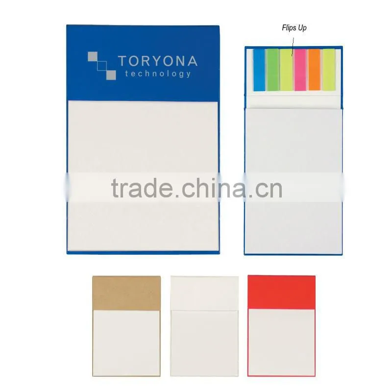 Jotter Pad With Sticky Flags