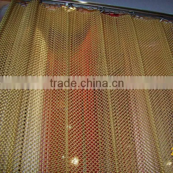 HIHG TECH metal curtain mesh/aluminum alloy chain link curtain