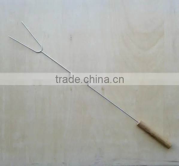 telescopic bbq fork, extendable fork, stainless steel fork