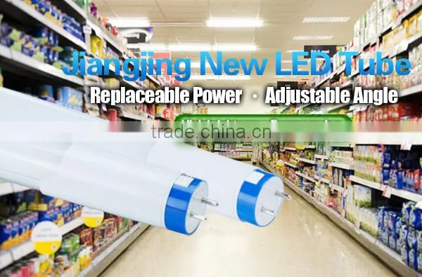 high lumen snap in with lock design120cm 18w led tube light