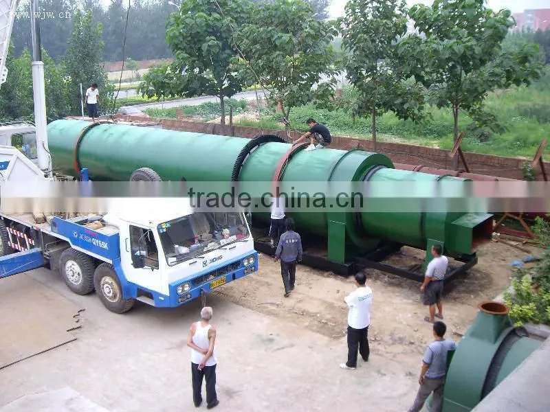 Stable performance drying animal feed rotary dryer machinery