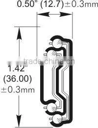 Pack of 10 pairs commercial drawer slides10" - 24" Ball Bearing Full Extension Drawer Slides