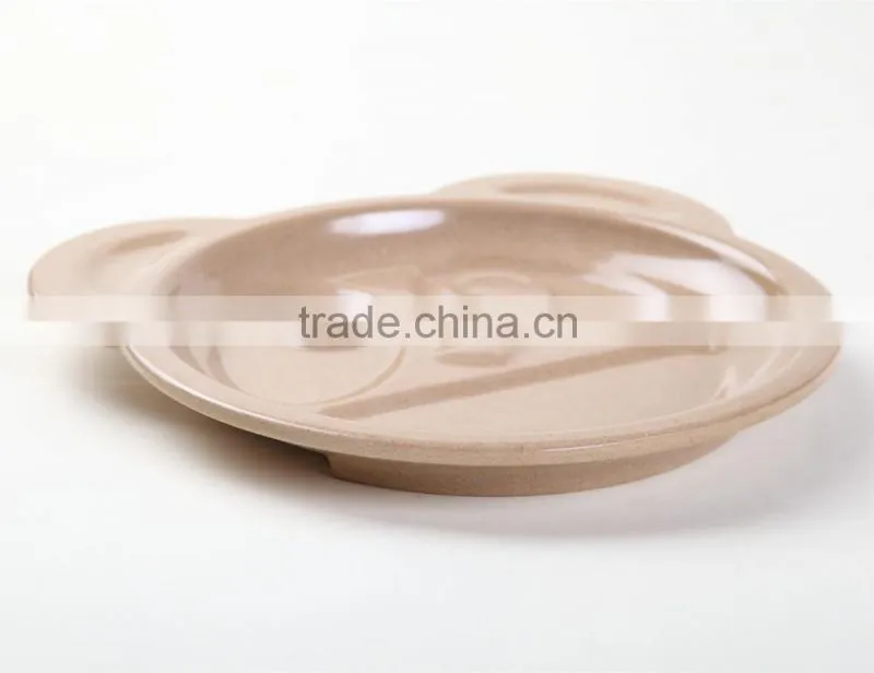 japanese family nature material BPA free custom printed tableware