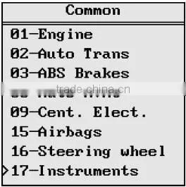 VAG401 seat car code reader