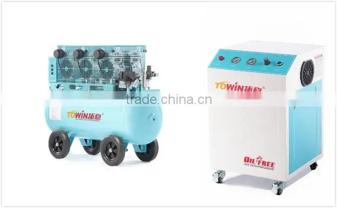High Air flow Portable 100% Oil-free Dental Air Compressor (TW5503)
