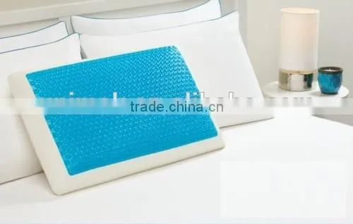 Cooling Gel Memory Foam pillow with zipper cover