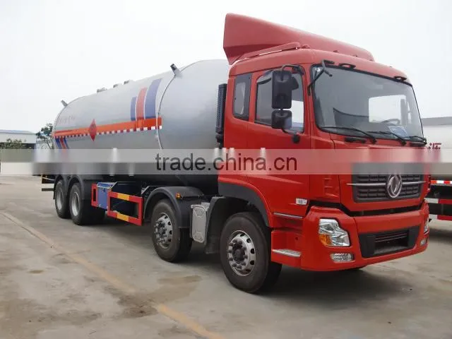 Dongfeng 8x4 lpg gas tank truck,high quality lpg truck,lpg tank truck