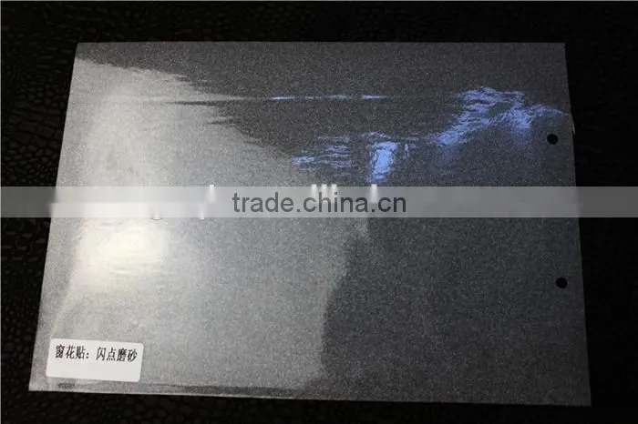 Flash frosted Static Window Film