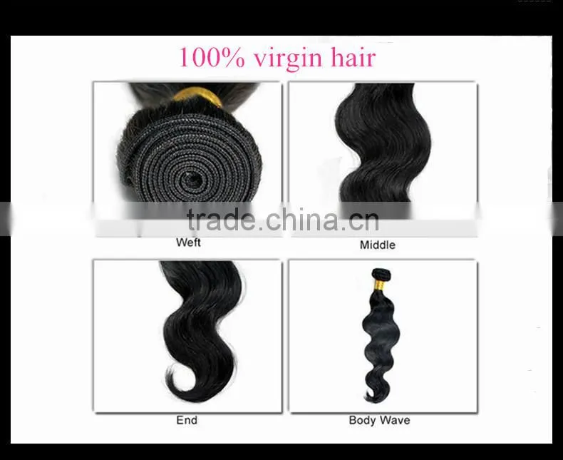 2014 super quality body wave cheap virgin malaysian hair weaving