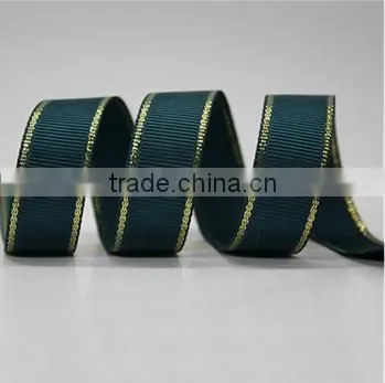 Hot Sale Silk Ribbon Gold Ribbon