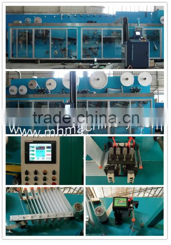 MH-280 Automatic Sanitary Napkin Machine (CE Certificate)