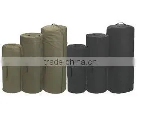 Side Zipper Military Heavy Weight Duffle Bags