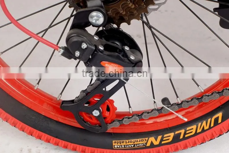 20-inch folding mountain bike 21 speed high-carbon steel full suspension folding bike