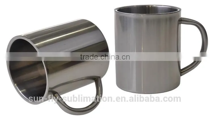 300ml Stainless Mug / Mug for coffee/ Unbroken Mug/ Stainless mug for promotion