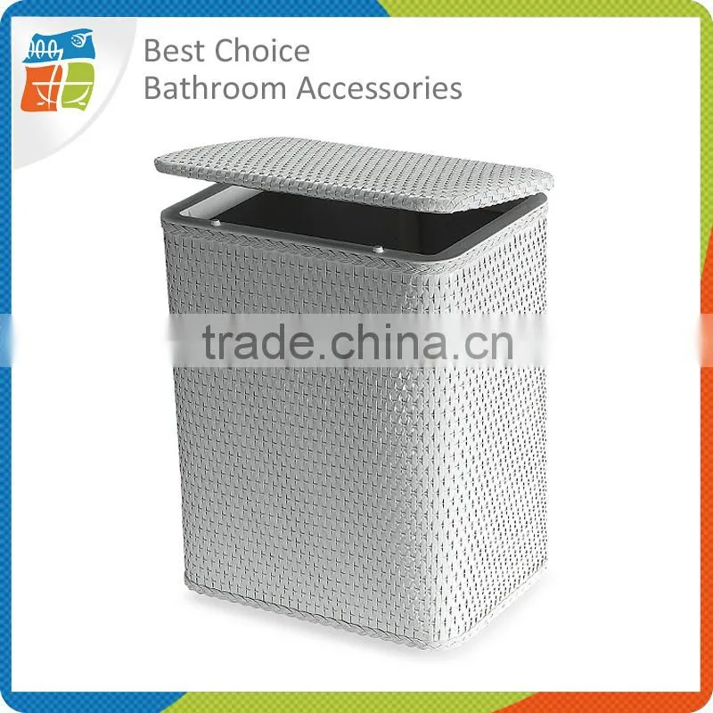 Eco-friendly Stackable Laundry Basket With Lid
