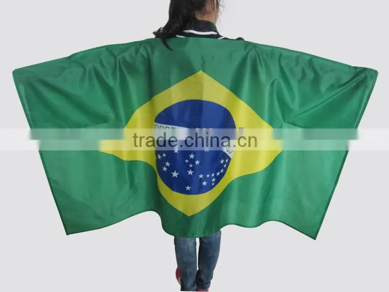 raincoat flag with cap for european championship