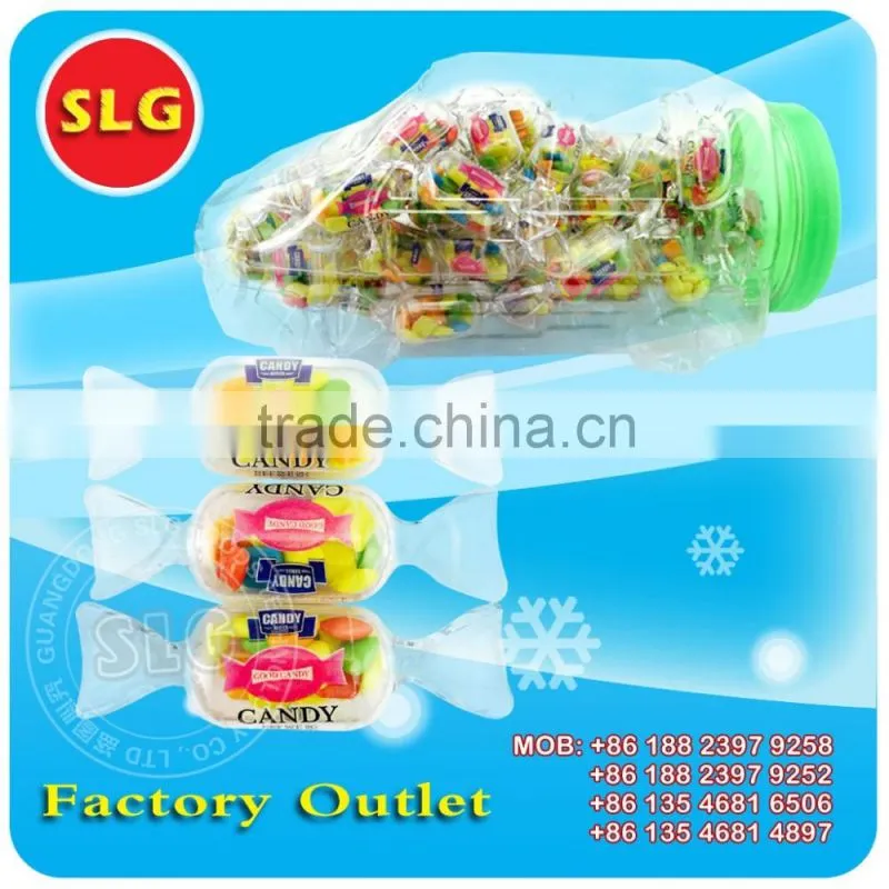 Fruity colorful Hard Candy in car jar