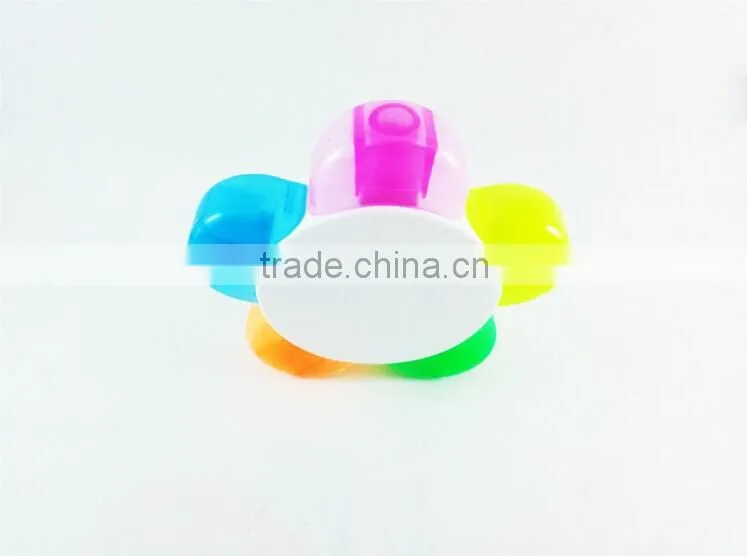Flower shape highlighter pen