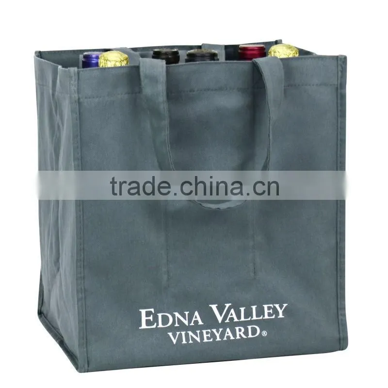 Reusable cotton wine bag, wine bottle bag, wine bag