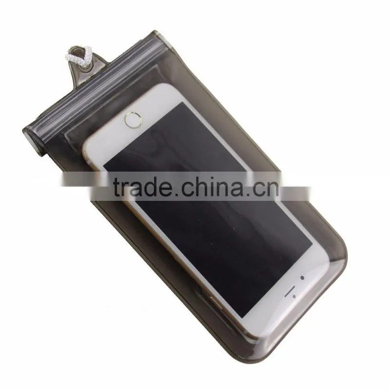 Universal mobile phone Waterproof bag, Waterproof Case with Touch Responsive Transparent Screen Protector