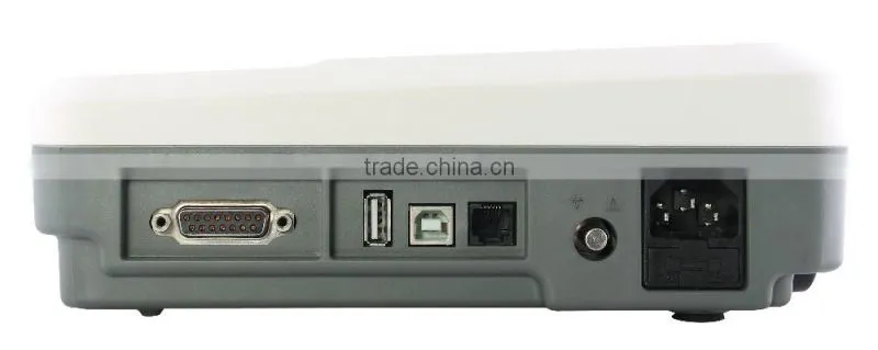 3-channel Electrocardiograph ECG Machine EKG Machine with Analysis Software Transfer Data to PC S-8032