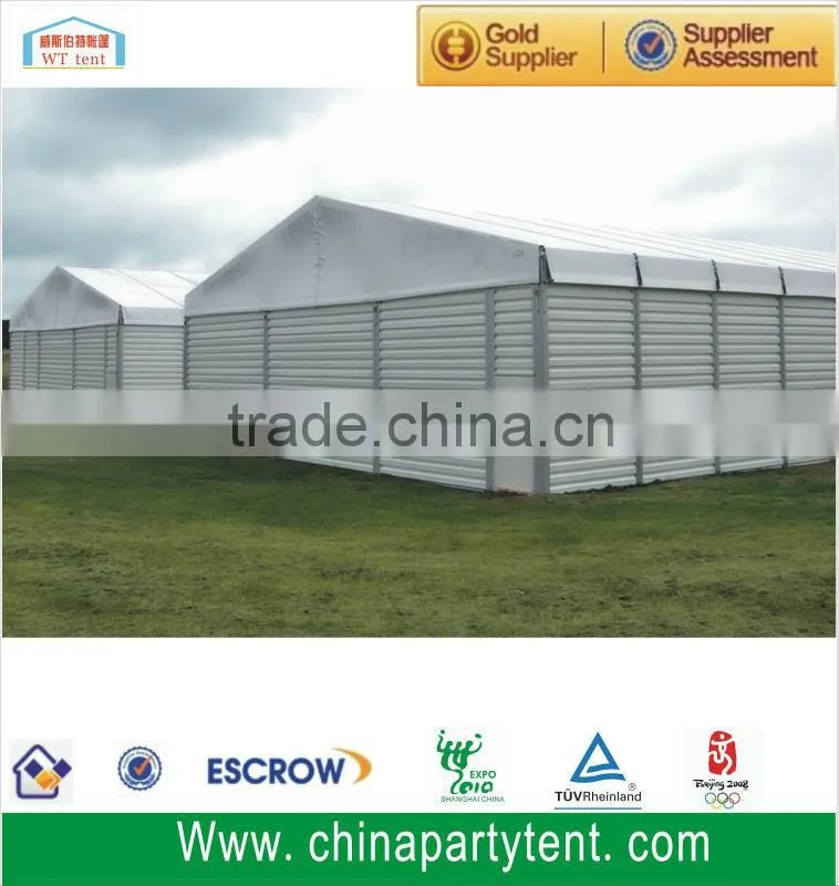 Outdoor strong aluminum frame clear span warehouse tents