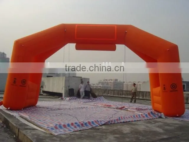 Best price new design advertising PVC inflatable finish line arch