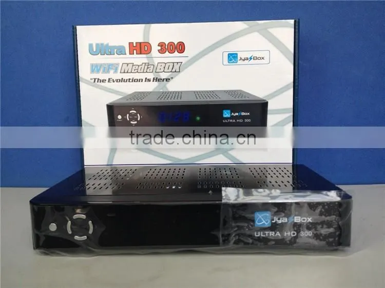JYAZ Box Ultra HD 300 with JB200 8PSK WiFi Universal Remote Control