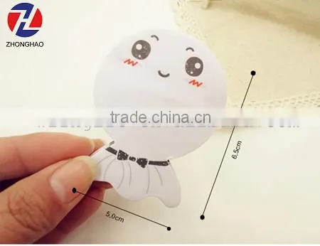 New arrive cute design personalized sticky notepad
