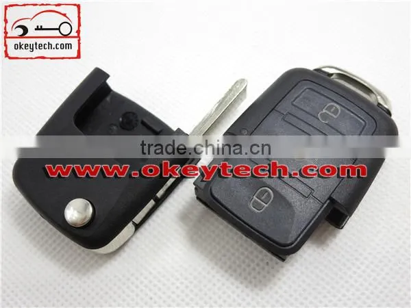 Okeytech vw key cover VW 3 buttons remote key cover for vw key