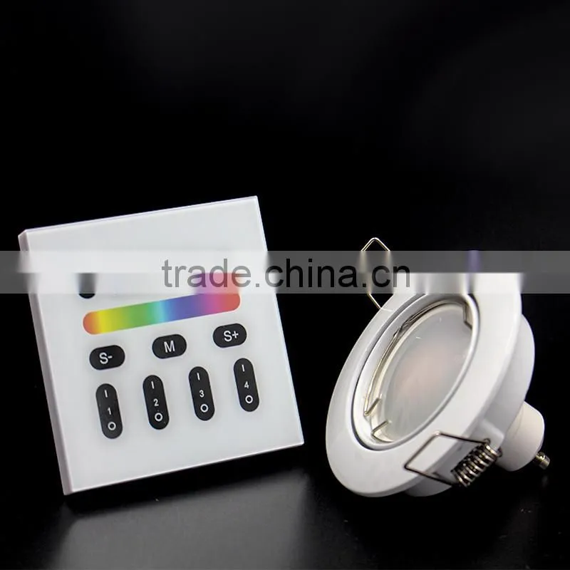 Hot sale AC110-240V 2.4G wireless WIFI GU10/MR16 rgbw led Spotlight