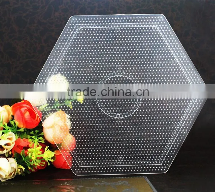 The best ARTKAL fuse beads kid toy hexagonal pegboard for 2.6mm hama beads