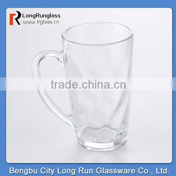 LongRun 2015 Exquisite Elegant milk glasscup hot sale drinking glass cup