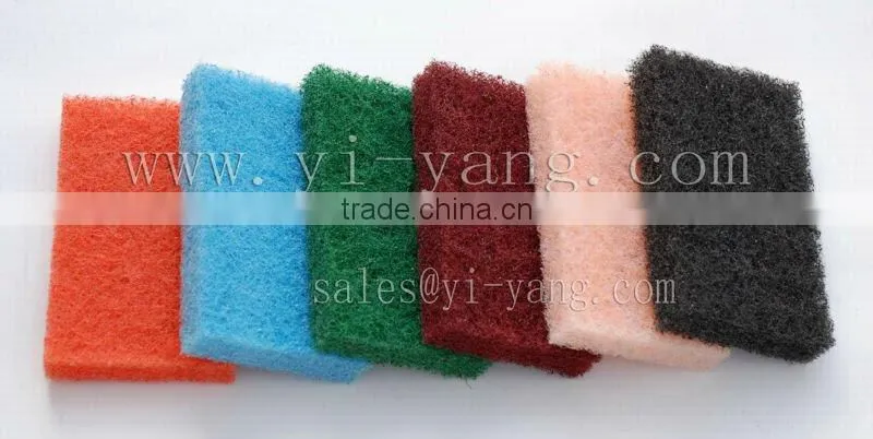 Thick scouring pad