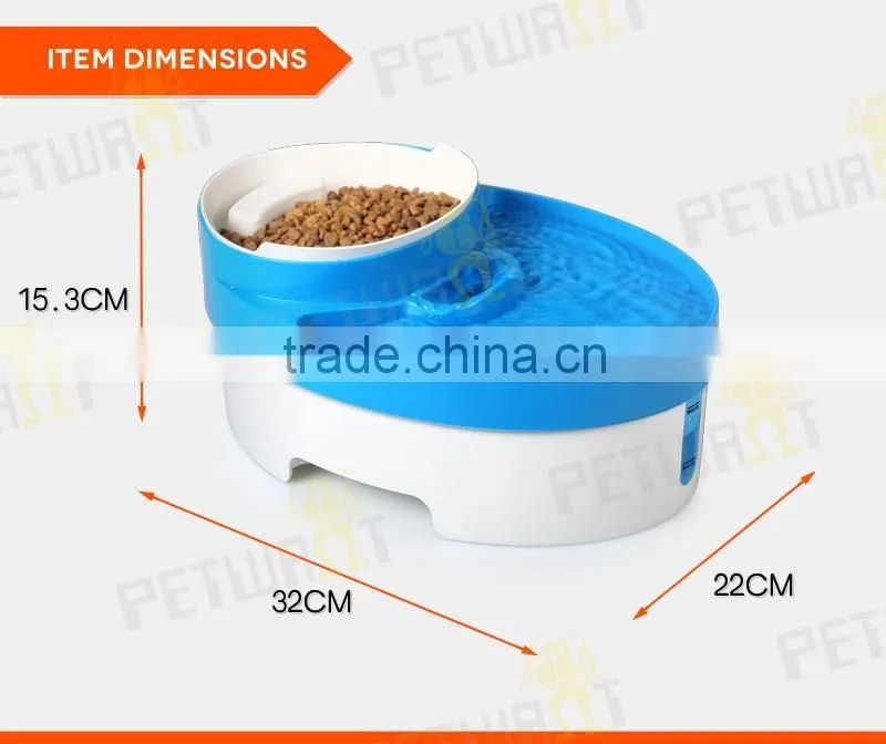 3 in 1 cheap drinking water automatic pet water feeder cat pet water fountain
