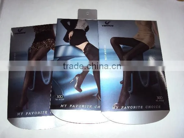Custom 3d paper cards rectangle tea towl paper header card