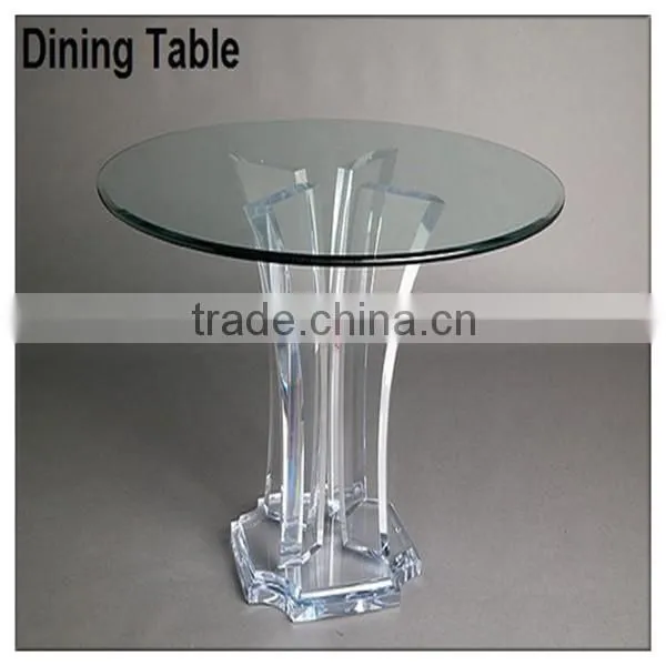 wholesale customized acrylic round table