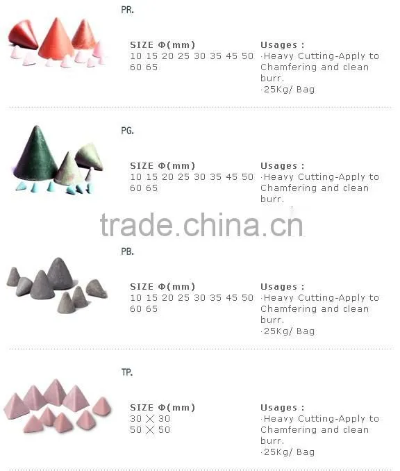 mass vibrating polishing stone for finishing machines