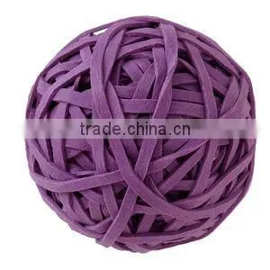 High Quality Clear Silicone Rubber Band Ball, Mini Rubber Ball