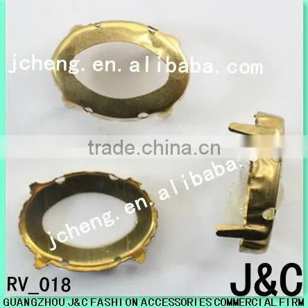 round acrylic stone stud