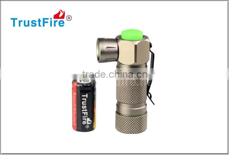Trustfire LED mini keychainrechargeable torch led stainless steel pocket flashlight