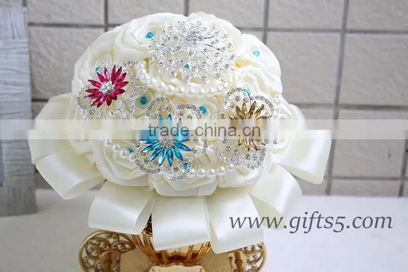Graceful Wedding Brooch Bouquet Beaded Bouquet Bridal Bouquet