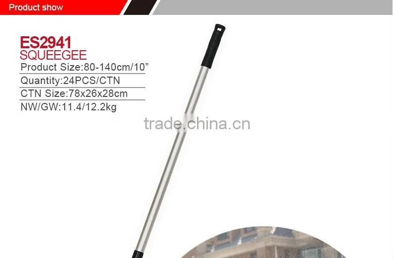 telescopic glass window washer flexible squeegee