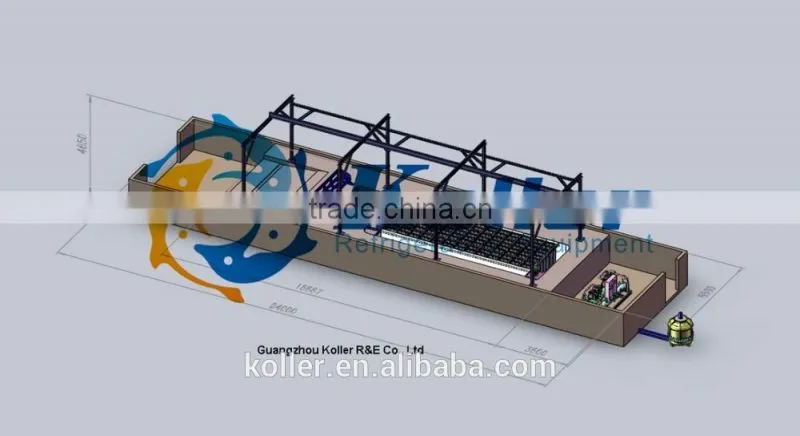 Koller 10Tons Concrete Ice Block Making Machine