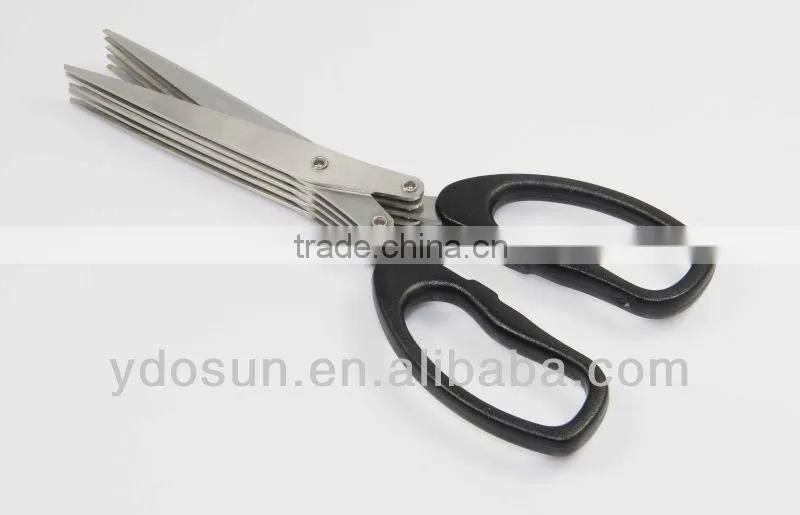 5 blades scissors &stationery food scissors