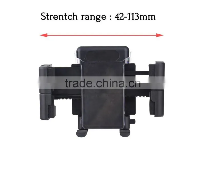 Universal 360 degree rotation one hand operation windshield use car smartphone holder for 3.5-6 inch mobile phone