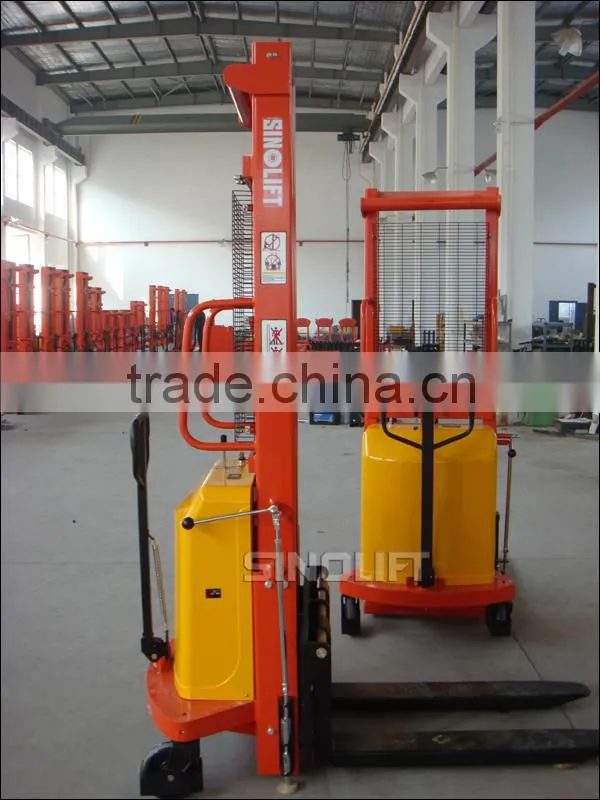 Sinolift-One-stage Mast Semi Electric Stacker with Low Price