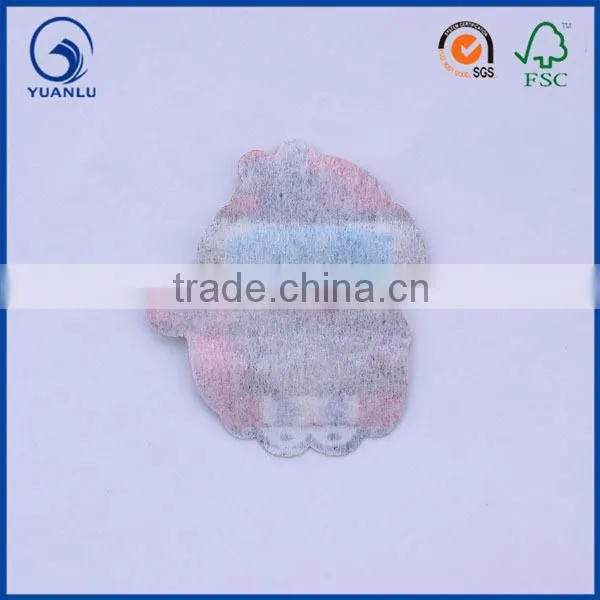 flower woven patch garment embroidery labels